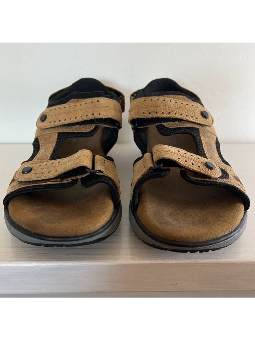 SAS Mens 9.5 Maverick Sport Sandal Comfort Outdoor Hiking Granola Made in USA - Picture 3 of 12